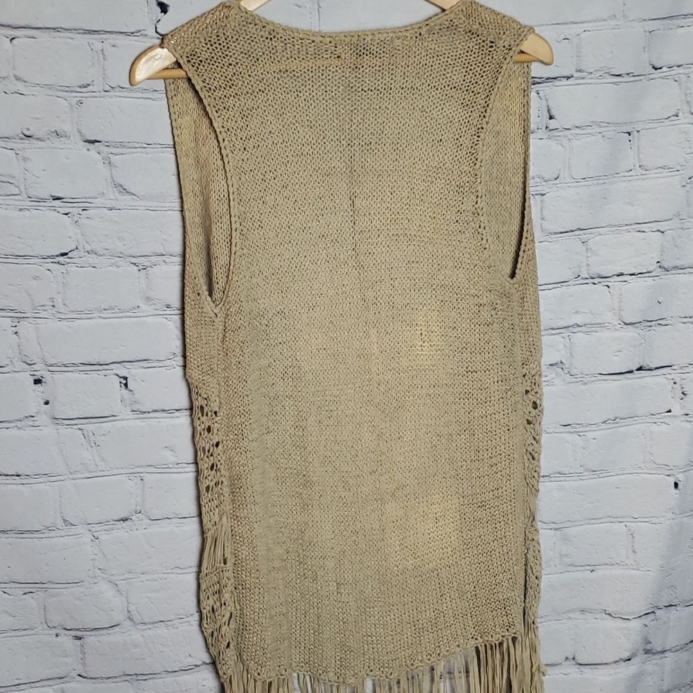 BOHO Vest Jacket with Fringe By Design‎ - Picture 8 of 10